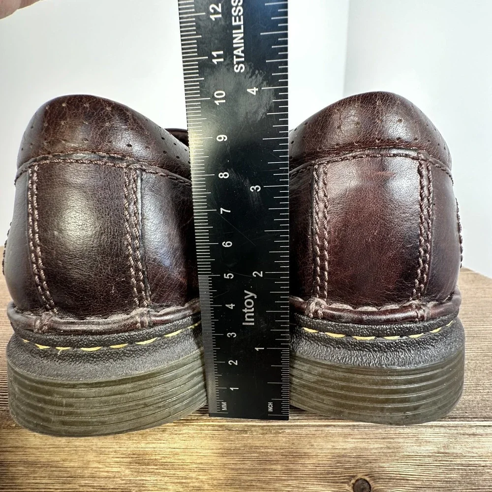 Dr Martens Orson Slip On Loafers Mens SZ 10 Leather Comfort Casual Lug Sole Boot
